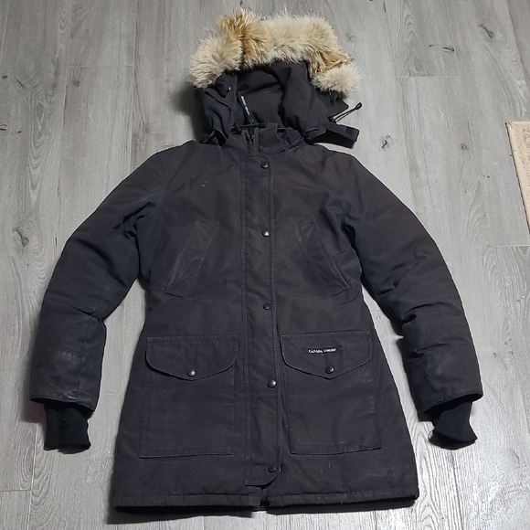 Canada Goose Jackets & Blazers - Canada Goose Black Parka with Fur Trim